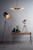 Dar Lighting Jake Antique Silver And Copper Task Table Lamp