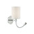 Dar Lighting Dar  FET0750 Feta Polished Chrome LED Wall Light 
