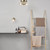 Dar Lighting Cedric Antique Brass Bathroom 3 Light Spotlight Glass IP44