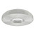 Dar Lighting Cimona Large LED Acrylic Flush