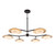 Empathic Lighting Galaxy Extra Large 6 Light Gold And Bronze Ceiling Light 