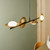 Empathic Lighting Galaxy 4 Light Gold And Bronze Linear Ceiling Light 