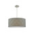 Dar Lighting Dar  AIS6539 Aisha Easy Fit Grey Shade 