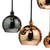 Dar Lighting Dar  AUR6264 Aurelia 15 Light Black Chrome Ceiling Pendant 