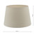Dar Lighting Dar  CEZ1429 Cezanne 35cm French Drum Ecru Silk Shade 