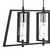 Dar Lighting Dar  DAX0350 Dax 3 Light Black/Chrome Bar Pendant 
