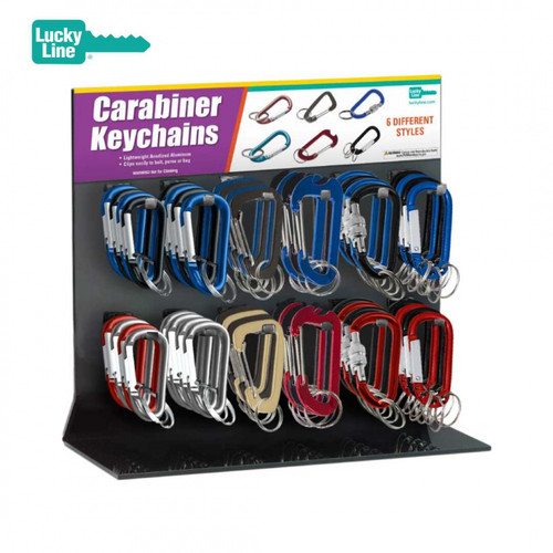 Carabiner Keychain Display (LUCKY LINE)