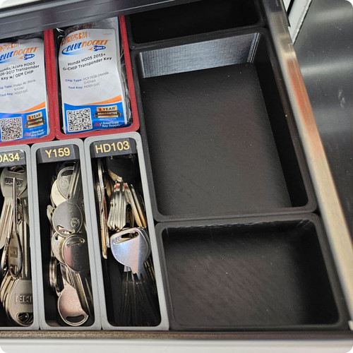 4-PACK Filler Organization Bins—for Aluminum Cabinet Co.
