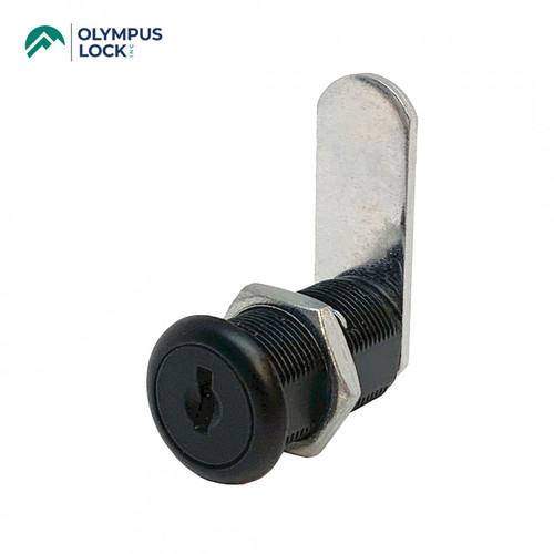 Olympus Lock Cascade Series Disc Cam Lock - 1-3/4" - C452A—Matte Black