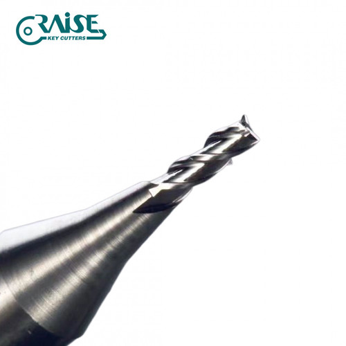 Solid Carbide .0625 End Mill Cutter for Laser Key Products (RAISE)