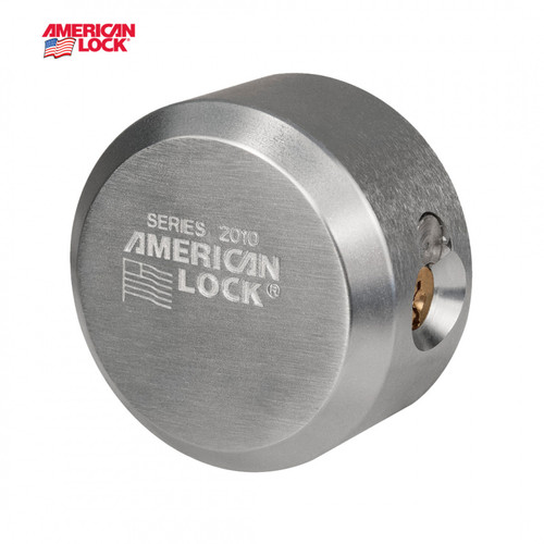Solid Steel 2-7/8" Hidden Shackle Padlock—KEYED ALIKE (AMERICAN LOCK)