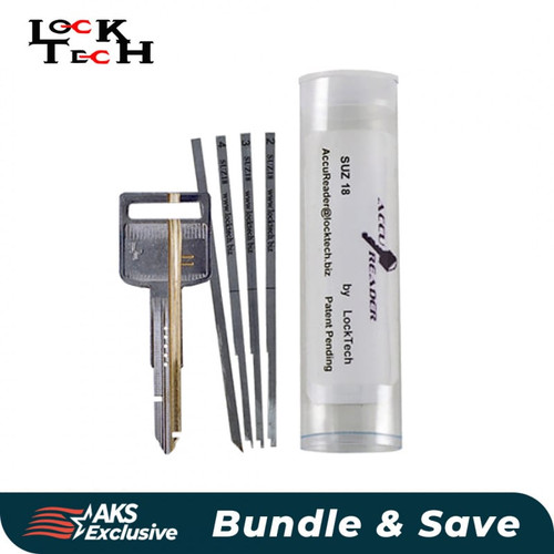 Complete Set of 6 Accu-Readers for Autos - LockTech