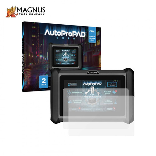 2-PACK AutoProPAD Core Tempered Glass Screen Protectors (MAGNUS)
