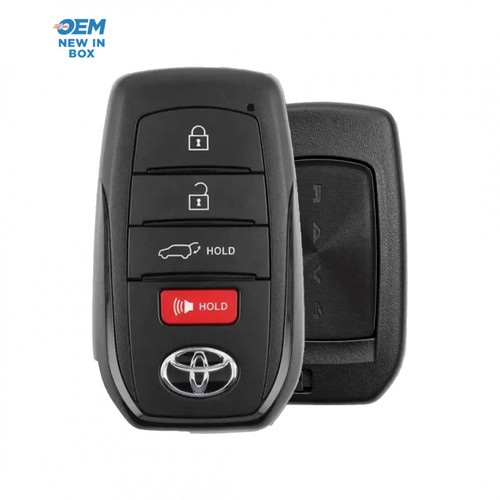 Toyota RAV4 2026 4-Button Smart Key w/Hatch (HYQ14FNB)—OEM NEW