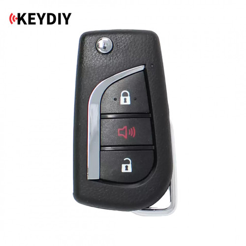 KEYDIY B13-2+1 Universal 3-Btn Remote Flip Key—Toyota Style (#B13)