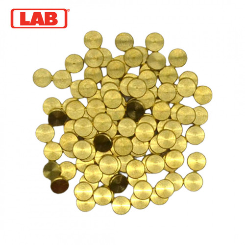 100-PACK LAB .027 Caps for Best SFIC Cylinders—MACHINED (I027MS1)