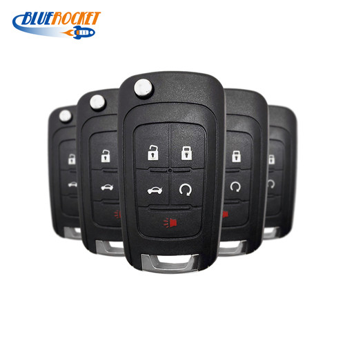 5-PACK for Chevrolet 2011-19 5-Btn Rmt Head Key OHT05918179 PEPS (BRK)