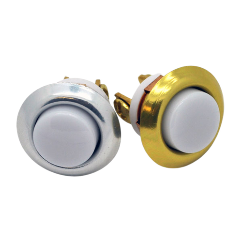 5/8" Push-Button—CHROME (LEE)