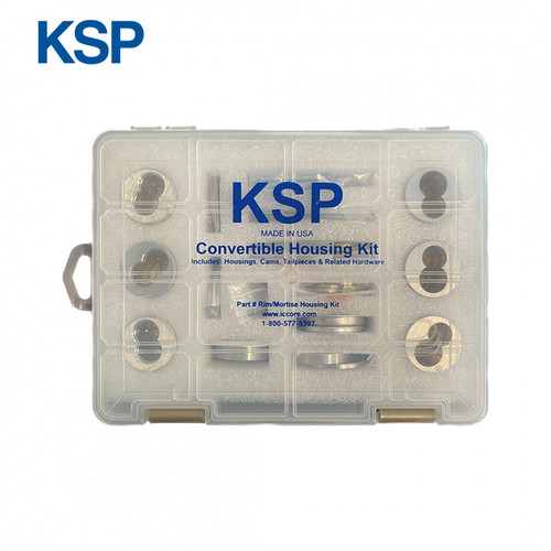 408 Convertible Housing Kit KSP SCHLAGE Silver Finish (KSP)