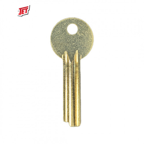 Mosler Safe Deposit Keys #3—NICKEL SILVER (JET)