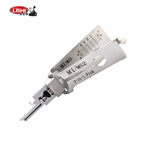 Lishi 2-in-1 Pick/Decoder for Master Lock M1 (4-Pin)