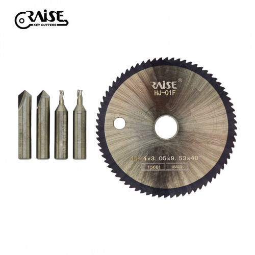 Set of 5 Cutters for Silca Futura (RAISE)