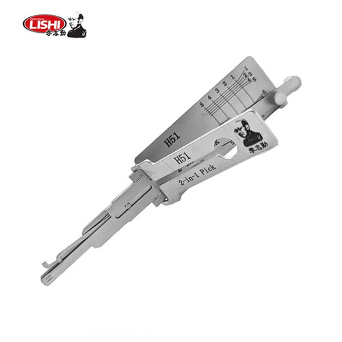 Lishi 2-in-1 Pick/Decoder for Ford 5-Cut H51/FO6—IGNITION