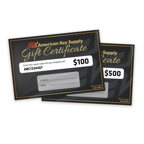 American Key Supply e-Gift Certificate