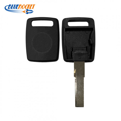 Audi Transponder Key SHELL - HU66A Style (BlueRocket)