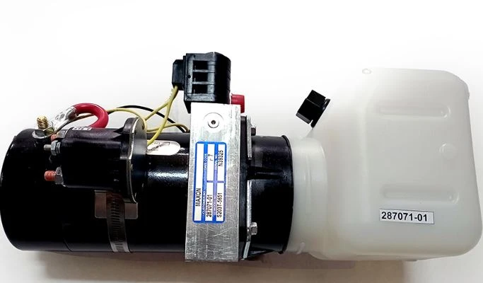Maxon 12DV Power Unit, GD, Tuk-A-Way (S203T*5651)(290207 Plastic reservoir, 280806-01 Breather }