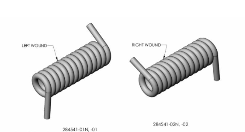 Maxon Torsion Spring, P/f, (verify wound on photo)