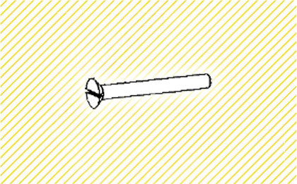 Maxon Screw, MACH 1/4-20 x 2.25 FLSL ZC - THE Liftgate Parts
