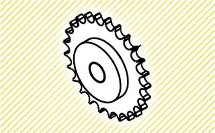 Anthony 25 Tooth Sprocket - THE Liftgate Parts