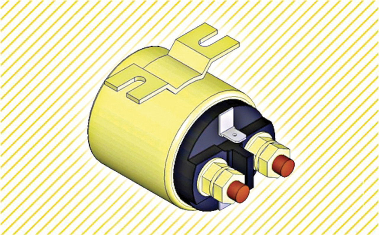 Anlassrelais Motor / Magnetschalter 150A 12V - DHOLLANDIA - E0634.12