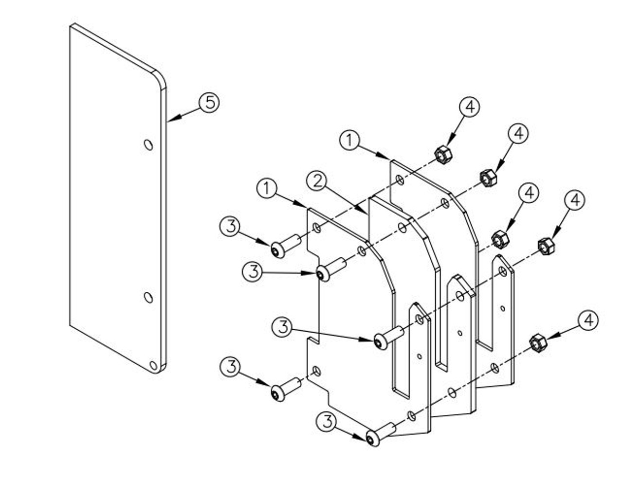 Tommy Gate Replacement DS Latch