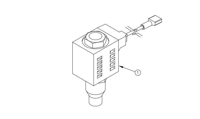 Tommy Gate 2 Way Solenoid Assy w/Connector