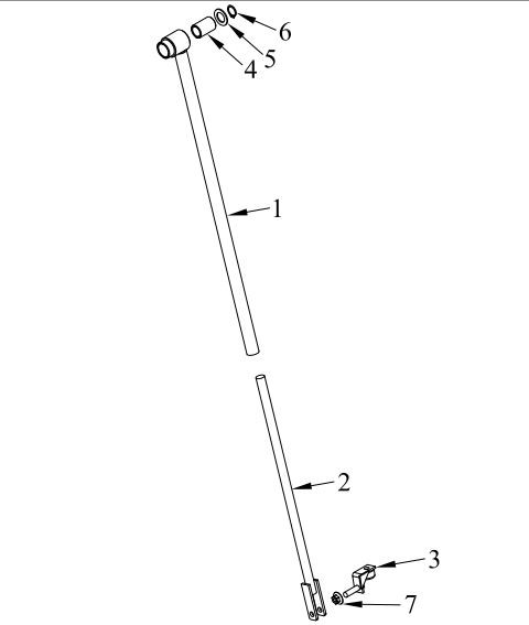 Tommy Gate 650 Self Close Tube Kit