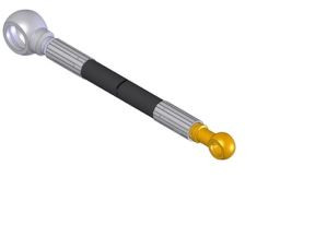 Dhollandia  - HP hose 1/4'' E-E 2550mm