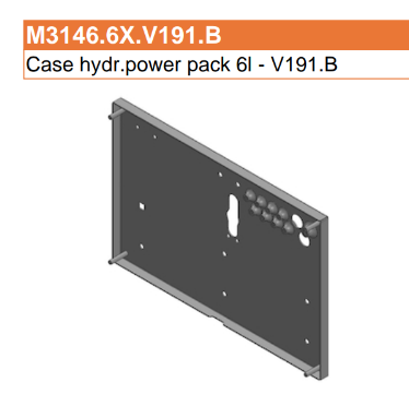 Dhollandia Case hydr.power pack 6l - V191.B
