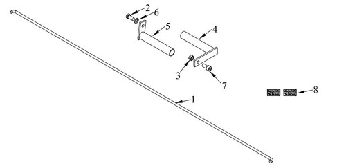 Tommy Gate Torsion Spring Kit (60)
