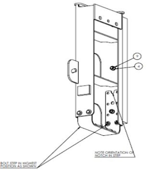 Waltco Dock Bumper Comp., RB, CS, Galv.