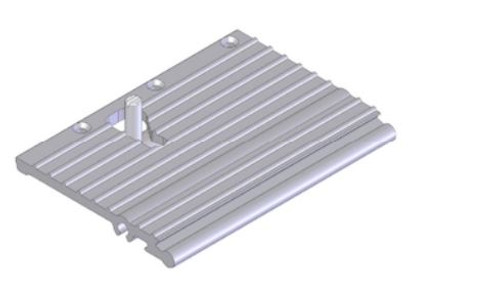Dhollandia Pallet Stop Assembly Left 150mm