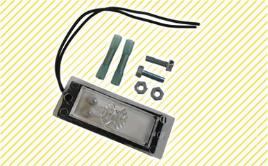 Tommy Gate Replacement License Plate Light & Bracket (H1) - THE