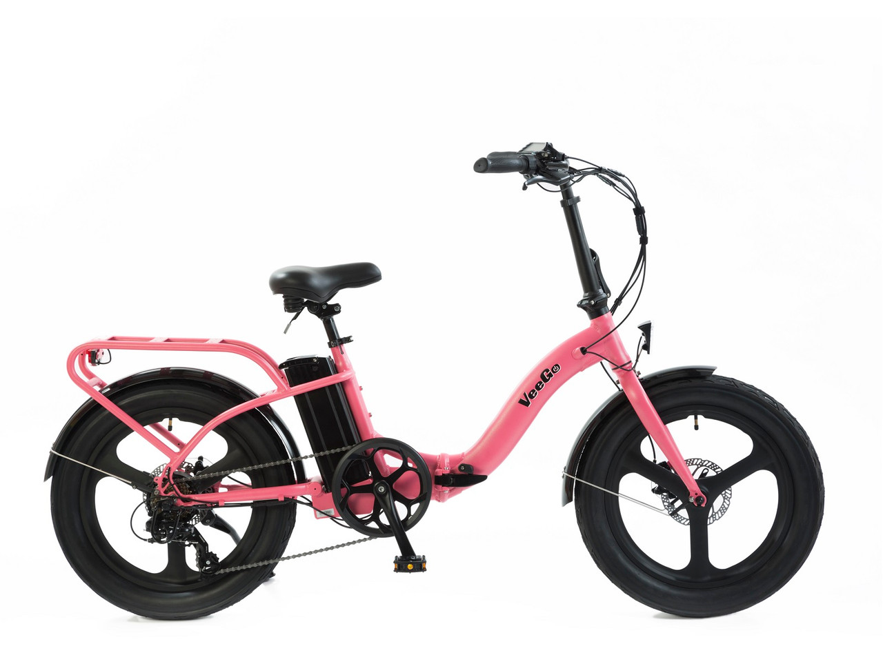 VeeGo Semi-Fat Folding Electric Bicycle