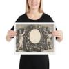 Paedopaegnion: Third Title Page - Wenceslaus Hollar - 1651 - Matte Paper Framed Poster Museum quality 7742039