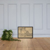 Caucasian Landscape - Rodolphe Bresdin - Photo Paper Framed Poster Museum quality 7744123