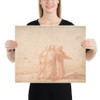 The Road to Emmaus - Claes Moeyaert - 17th century - Photo Paper Poster Museum quality 7740544