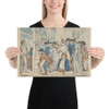 Caricature Shop of Piercy Roberts, 28 Middle Row, Holborn - Piercy Roberts - 1801 - Photo Paper Poster Museum quality 7746804