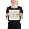 Livre de Tables de Diverses Formes - Jean Bernard Toro - 1716 or after - Photo Paper Framed Poster Museum quality 7740841