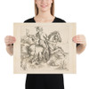 The Great Courier (copy) - Alois Petrak - 19th century - Photo Paper Poster Museum quality 7740966